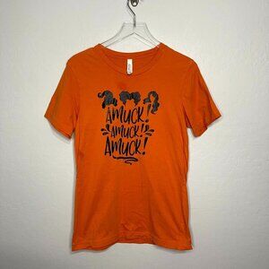 Bella-Canvas Hocus Pocus "Amuck, Amuck, Amuck" T-Shirt Top M